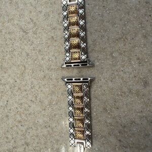 Brighton Silver and Gold Apple Watch Band